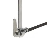 Лобзик ручной ТУНДРА, деревянная рукоятка, в комплекте пилки, 130 мм