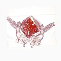 Ёлочная игрушка &laquo;Ангелы надежды &raquo; 10&times;14 см, сиреневый перелив