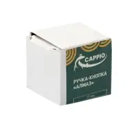 Ручка-кнопка CAPPIO &laquo;Алмаз&raquo;, стеклянная, d=25 мм