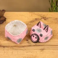 Корзинка &laquo;Поросёнок&raquo;, 8&times;8&times;13 см, бамбук