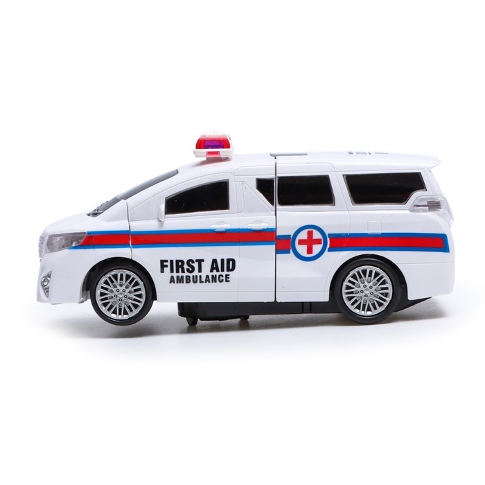 Робот «Спасатель», трансформируется, световые и звуковые эффекты