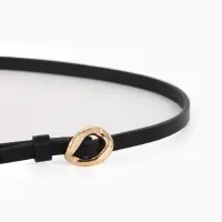 Ремень жен 01-01-01-07, Июнь2514, 1*0,3*110 см, без винта, пряж золото, затяж, черный Ремень жен 01-01-01-07, Июнь2514, 1*0,3*110 см, без винта, пряж золото, затяж, черный
