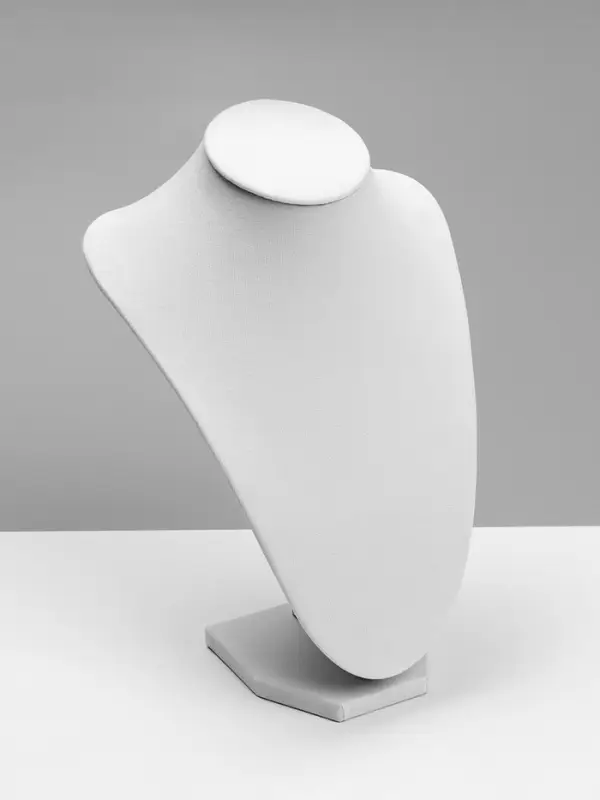 Бюст для украшений QF, 17&times;11&times;25 см, белый