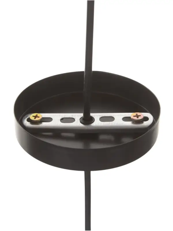 Светильник потолочный BayerLux &laquo;Крит&raquo;, 1&times;40 Вт, Е27, черный/коричневый, 30&times;30&times;42(142)см