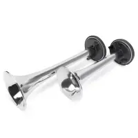 Сигнал автомобильный AVS HR 02 (2 шт. комплект) Хром