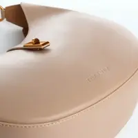 Сумка женская багет TEXTURA на молнии, 27&times;9&times;23 см, бежевая