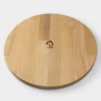 Менажница круглая Доляна, d=32 см, 7 секций, дерево берёза