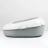 Лоток для кошек с сеткой и бортом &laquo;Космо&raquo; 51.9&times;37.8&times;21.3 см, серый