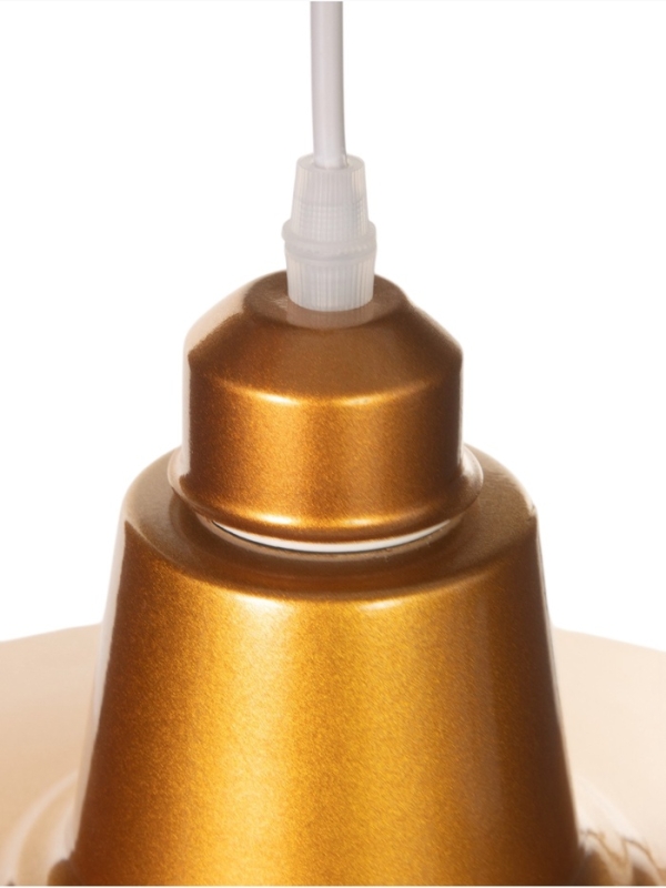 Светильник Ronald 1х40Вт Е27 пр-1м золотистый 36х36х15см Светильник Ronald 1х40Вт Е27 пр-1м золотистый 36х36х15см