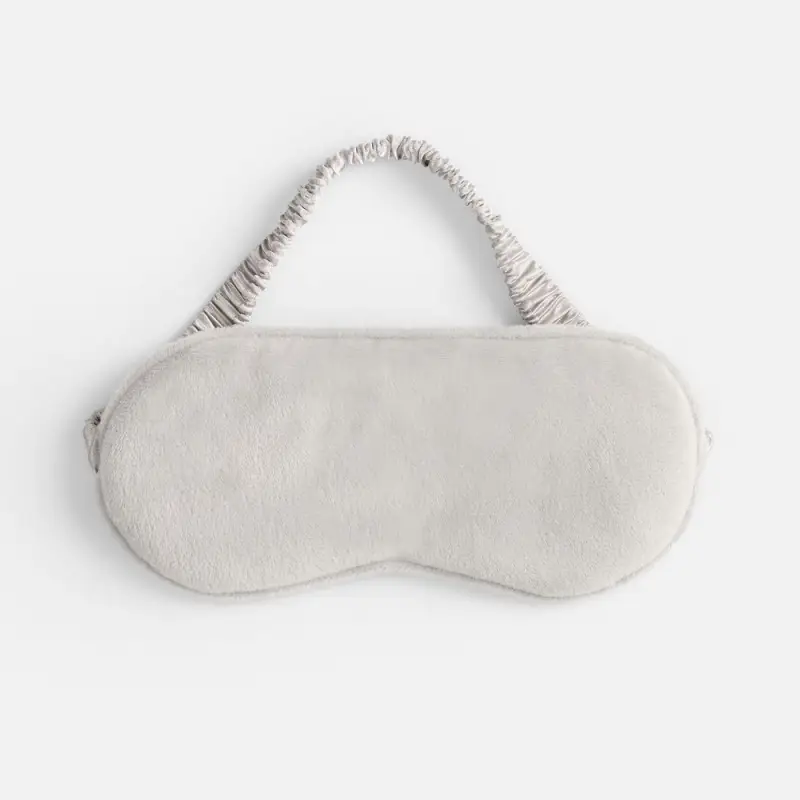 Двухстороняя маска для сна Veluto, серая