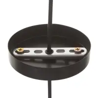 Светильник потолочный BayerLux &laquo;Стрекозы&raquo;, 1&times;40 Вт, Е27, черный, 14&times;14&times;22+100 см