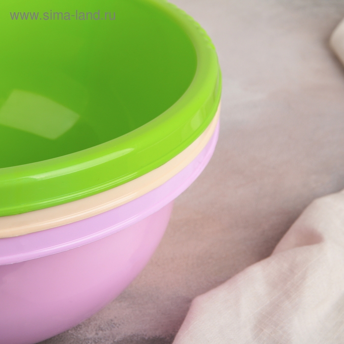 Миска-Салатник , 5 л, цвет микс Миска-Салатник , 5 л, цвет микс