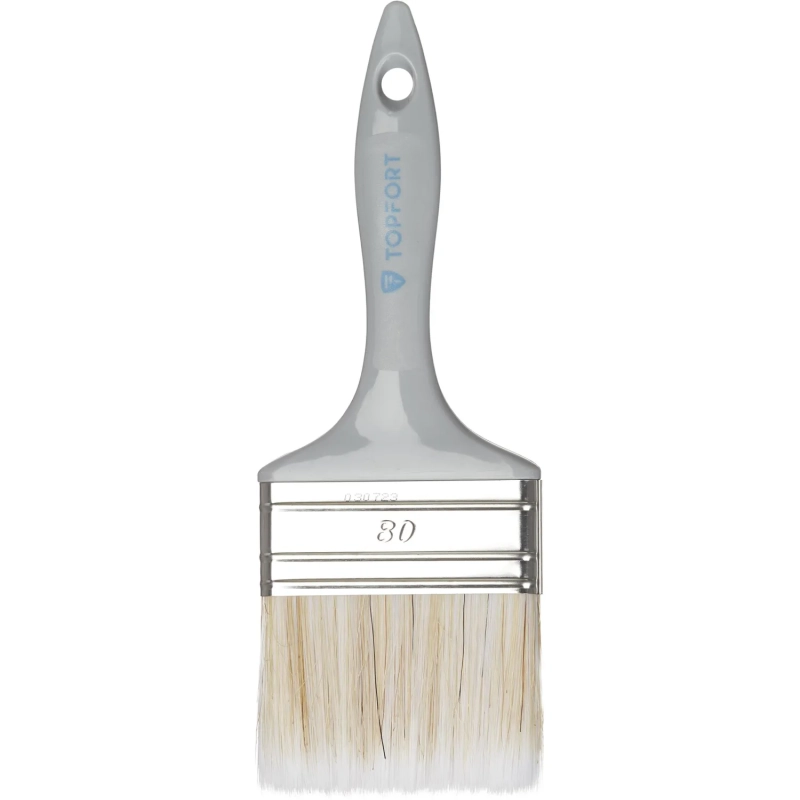 Кисть плоская акриловая Topfort 80x15