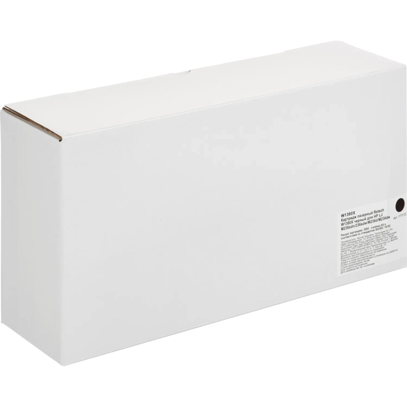 Картридж лазерный Retech W1360X чер. для HP LJ M236sdn/236sdw/M236d/M236dw