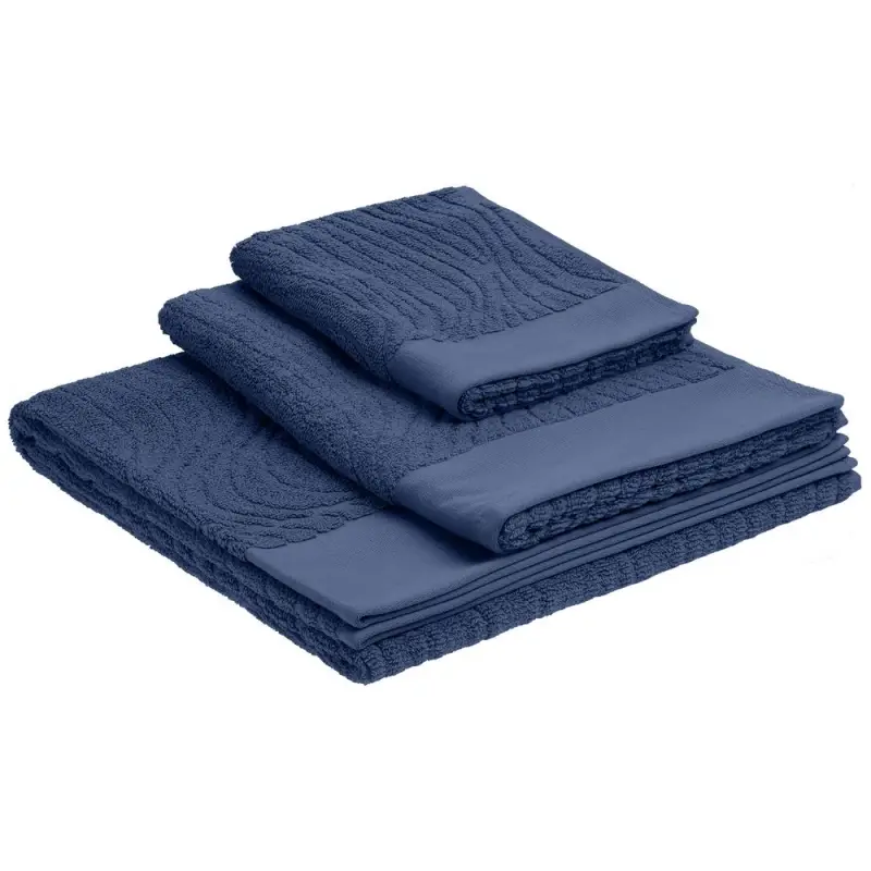 Полотенце New Wave, большое, синее Полотенце New Wave, большое, синее