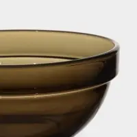 Салатник Luminarc &laquo;Удобное хранение&raquo;, 350 мл, d=12 см, стекло, коричневый