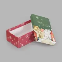 Коробки подарочные 10 в 1 &laquo;Новогоднее настроение&raquo;, 30&times;19&times;11.5 - 12&times;6.5&times;4 см
