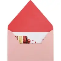 Конверт для денег с открыткой и наклейкой &laquo;В день рождения&raquo;, тиснение, акварельный картон, 16 х 11 см