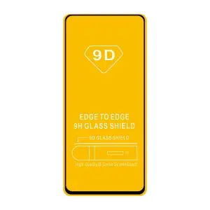 Защитное стекло для Xiaomi Poco X3 с рамкой 9H Full Glue без упаковки (25 шт./уп.)