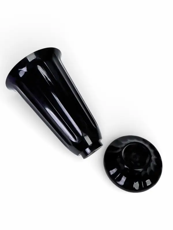 Ваза для цветов, 17 л, d=29 см, h=52 см, пластиковая, чёрная