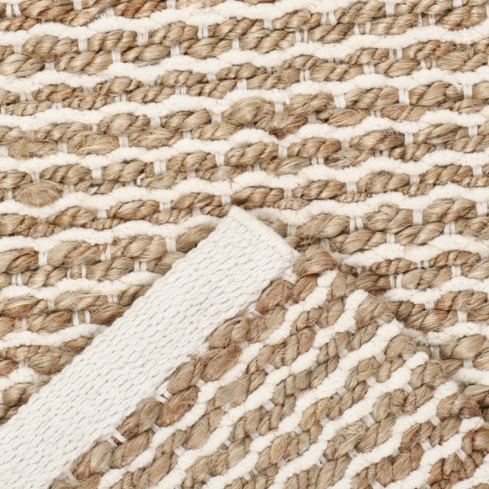 Ковер Этель Natural 60*90см, 40%хлопок/ 60% джут, 2000 гр/м2 Ковер Этель Natural 60*90см, 40%хлопок/ 60% джут, 2000 гр/м2