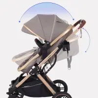 Коляска - трансформер детская RANT basic PULSAR GOLD (2в1) RA160, бежевый Коляска - трансформер детская RANT basic PULSAR GOLD (2в1) RA160, бежевый