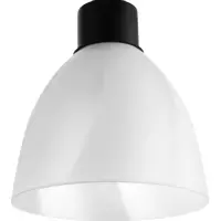 Плафон BayerLux &laquo;Этюд&raquo;, E27, 14&times;14&times;12 см, абажур d=14 см, стекло, белый