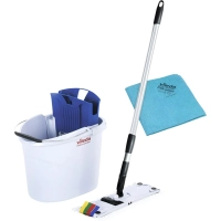 Комплект для уборки УльтраСпидМини(ведро10л+отжим+фл34см+Моп)Vileda142985