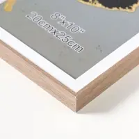 Фоторамка пластик 20х25 см "Современная классика" беж и белый 26х20,8х1,5 см