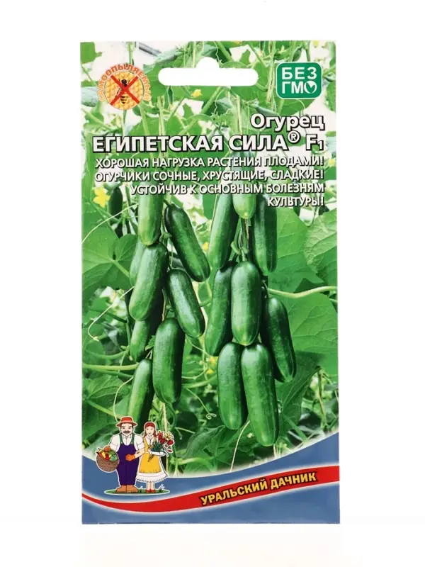 Семена Огурец Египетская сила F1 (УД) Е/П , Е/П,  10 шт.