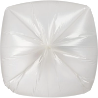 Мешки для мусора ПВД 160л 60мкм 10шт/рул прозрачные 90x110см Luscan