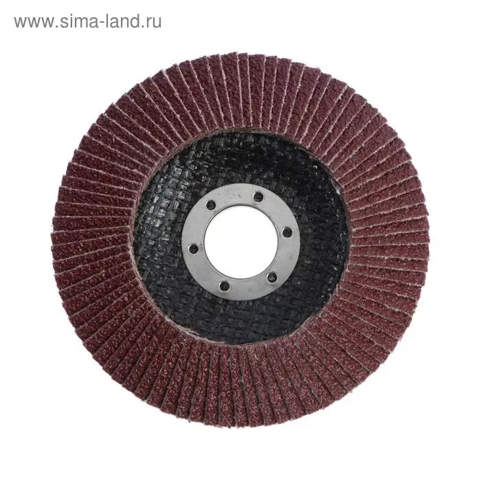 Круг лепестковый торцевой конический ТУНДРА, 115&times;22 мм, Р40