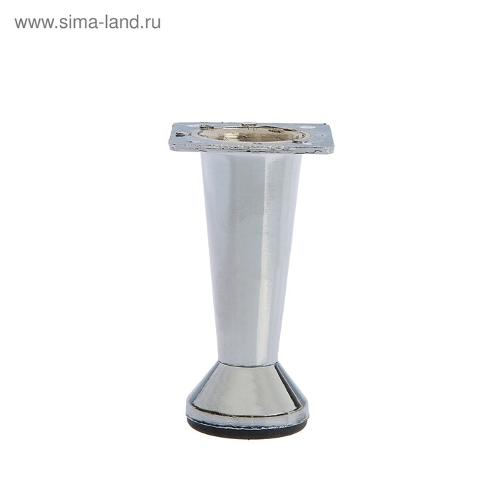 Опора мебельная, регулируемая, конусообразная, h=80 мм, цвет хром, 4 шт TMP Опора мебельная, регулируемая, конусообразная, h=80 мм, цвет хром, 4 шт TMP