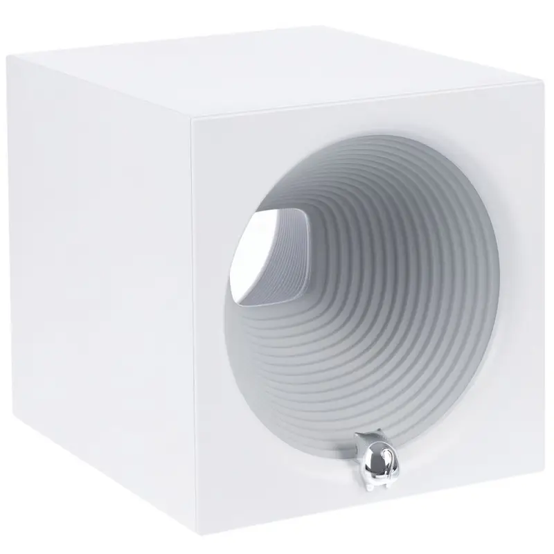 Bluetooth-колонка с подсветкой Volumetric, белая Bluetooth-колонка с подсветкой Volumetric, белая