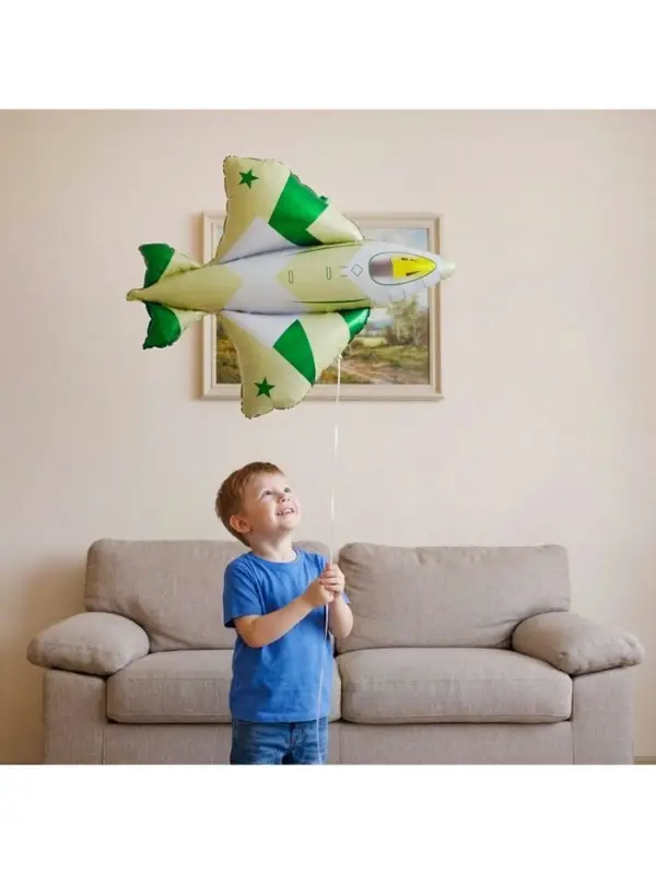 Воздушный шар фольгированный 41" &laquo;Истрибитель камуфляж&raquo;