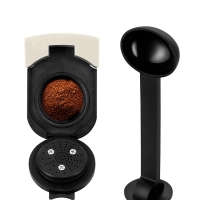 Кофеварка "3 в 1" капсульная рожковая КТ-7466 - 1450 Вт Кофеварка "3 в 1" капсульная рожковая КТ-7466 - 1450 Вт