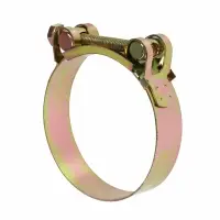 Хомут силовой ZEIN engr, диаметр 80-85 мм, ширина 24 мм, оцинкованный