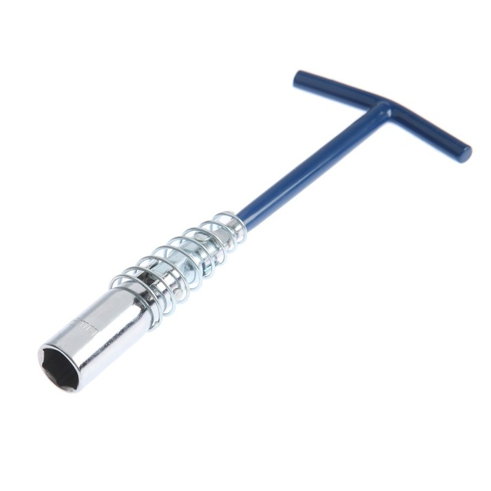 Ключ свечной ТУНДРА, с карданным шарниром, 16 x 220 мм Ключ свечной ТУНДРА, с карданным шарниром, 16 x 220 мм