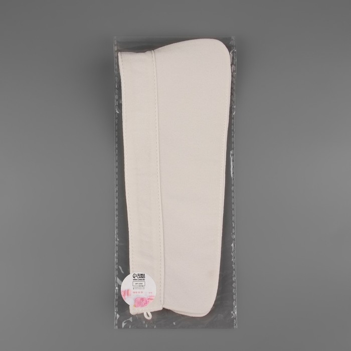 Воротник съёмный, диаметр горловины = 22 см, 42 × 6 см, цвет айвори Воротник съёмный, диаметр горловины = 22 см, 42 × 6 см, цвет айвори