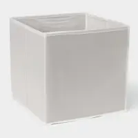 Короб стеллажный для хранения LaDо́m, 25&times;25&times;25 см, цвет серый