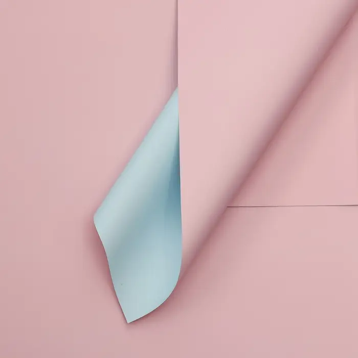 Пленка для цветов тонированная, матовая, 57×57±1 см, 65 мкм Пленка для цветов тонированная, матовая, 57×57±1 см, 65 мкм