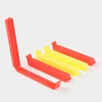 Зажимы для пакетов Доляна &laquo;Лёд&raquo;, 10.5 см, набор 5 шт., пластик, МИКС