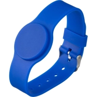 Браслет доступа (RFID-браслет) Bigtech Mifare 1К, с застежкой (синий)