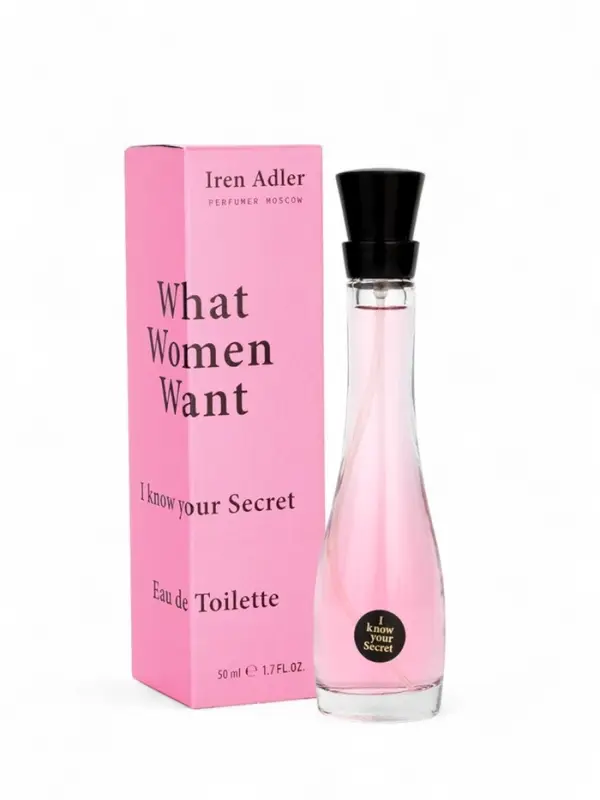 Туалетная вода женская What Women Want I know your secret, 50 мл Туалетная вода женская What Women Want I know your secret, 50 мл