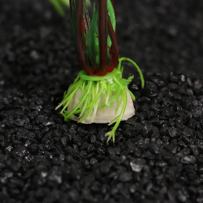 Набор растений искусственных для аквариума, 20 см, 2 шт.