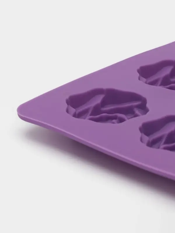 Форма для кондитерских украшений Доляна &laquo;Розочки&raquo;, силикон, 20.7&times;14.3&times;1.3 см, 12 ячеек, МИКС