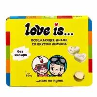 Освежающие конфеты Love is, со вкусом мяты в блистере, 10.8 г