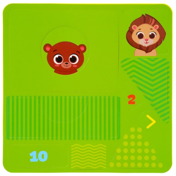 Детская развивающая игра EVA «Маленький строитель», изучение форм / цветов, Крошка Я Детская развивающая игра EVA «Маленький строитель», изучение форм / цветов, Крошка Я