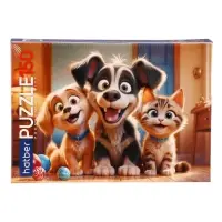 Пазл 150 эл. "Ушастое трио" 330х220мм 150ПЗ4_35960