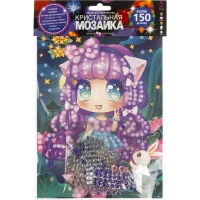 Мозаика кристальна в пакете 17x23 см Аниме, набор МУЛЬТИ АРТ CRYST-114742